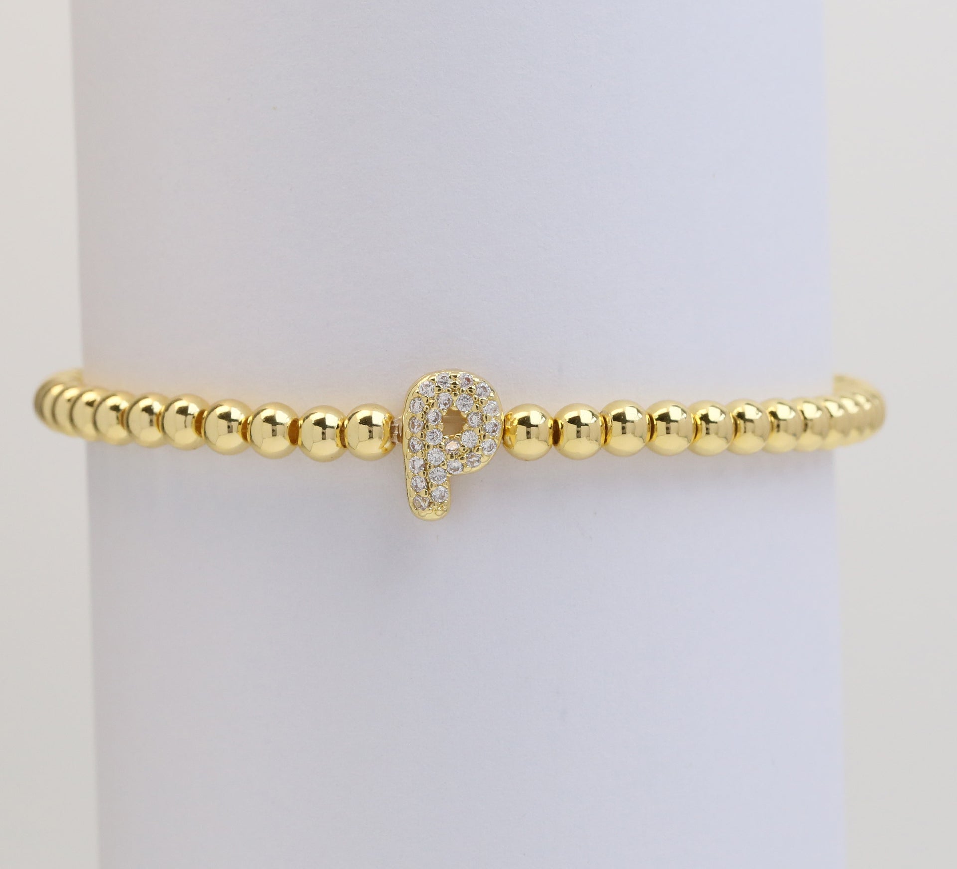 PULSERA ELASTICA MINI BUBBLE EN ORO