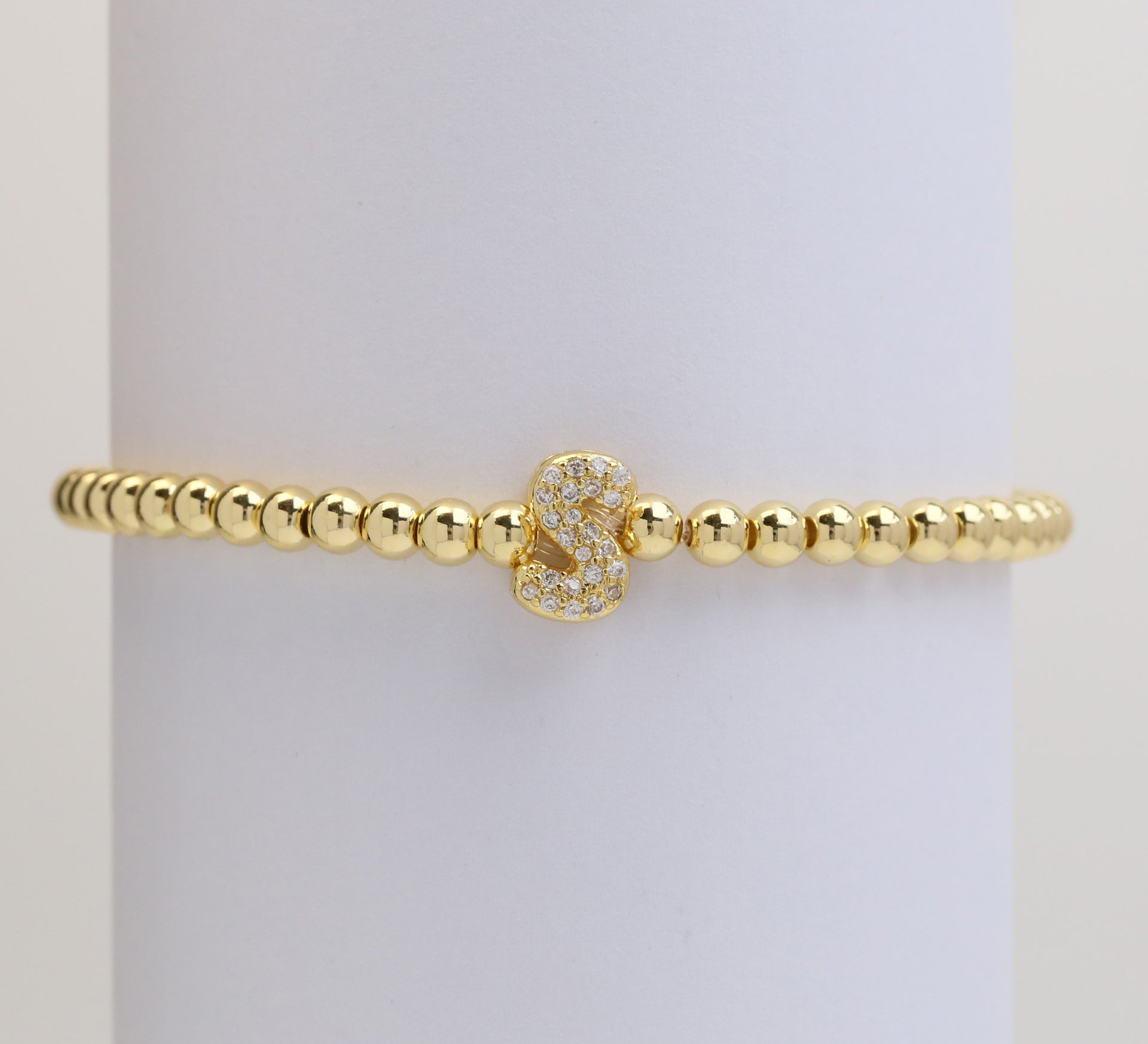 PULSERA ELASTICA MINI BUBBLE EN ORO